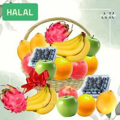 HA0017 – [Halal] Gold Harvest Fruits Hamper | Hamper Singapore