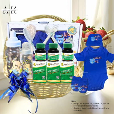 HA0029 – [Halal]The Gentle Bond Blue Baby Hamper| Singapore Mummy & Baby Hamper